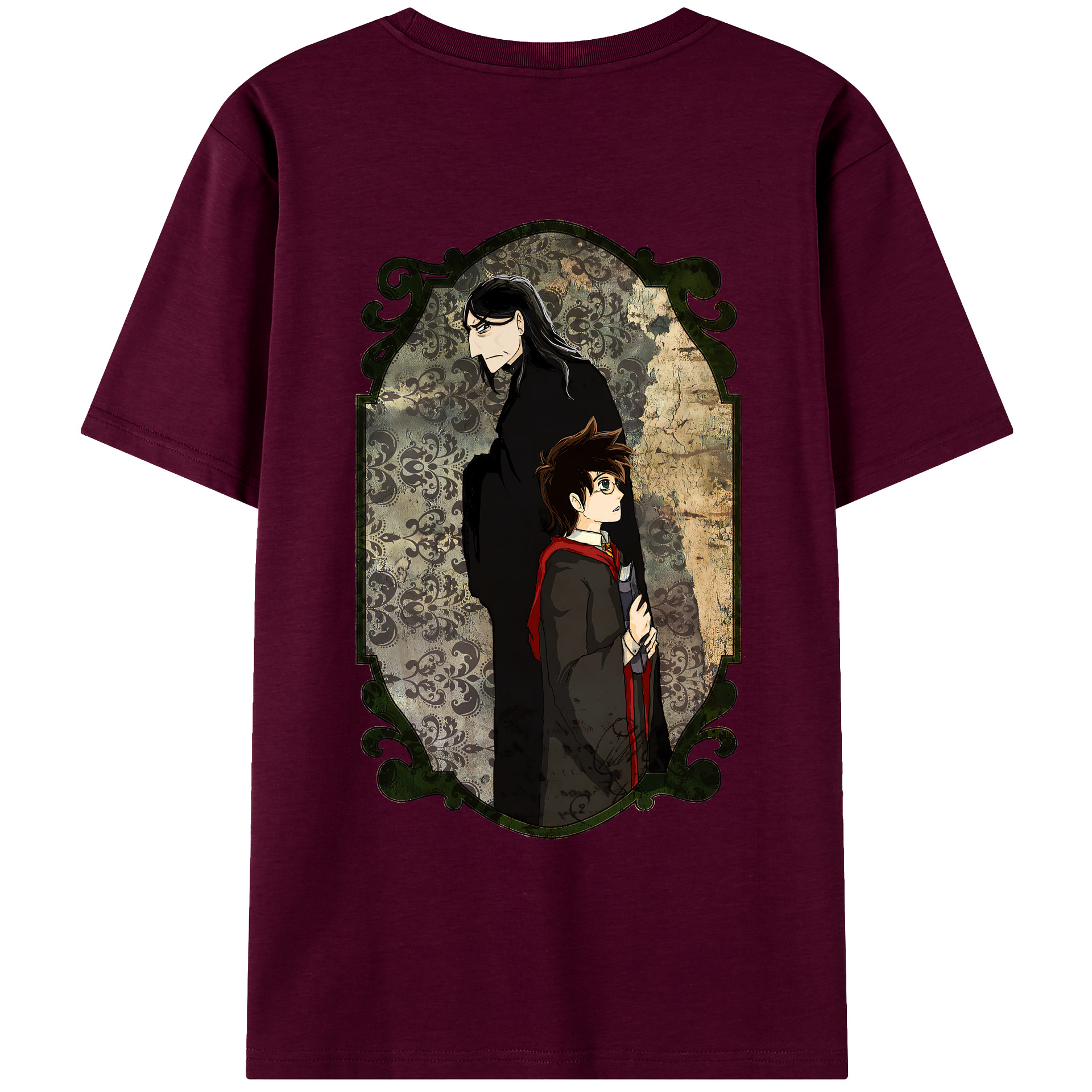 （画像用） Harry Potter ハリー・ポッターシリーズ レディース半袖Tシャツ(バックプリント)